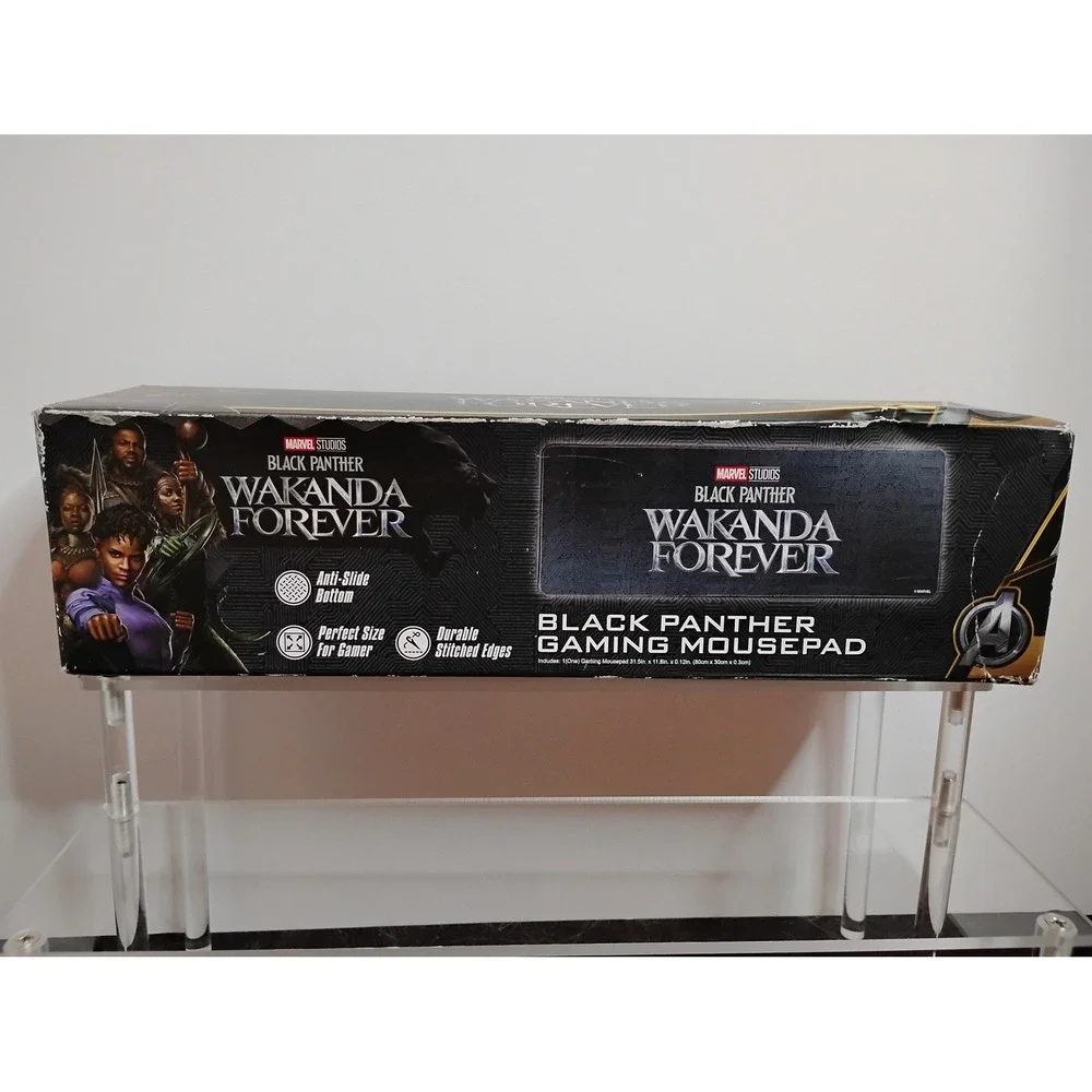Marvel Black Panther Wakanda Forever Gaming Mousepad Desk Mat GA-0011-BLACKP